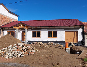 Zateplení bungalovu pomocí foukané izolace